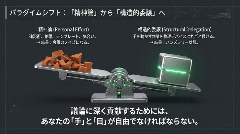 精神論コツ記事を読んでも解決しない理由──前提を変えるしかない