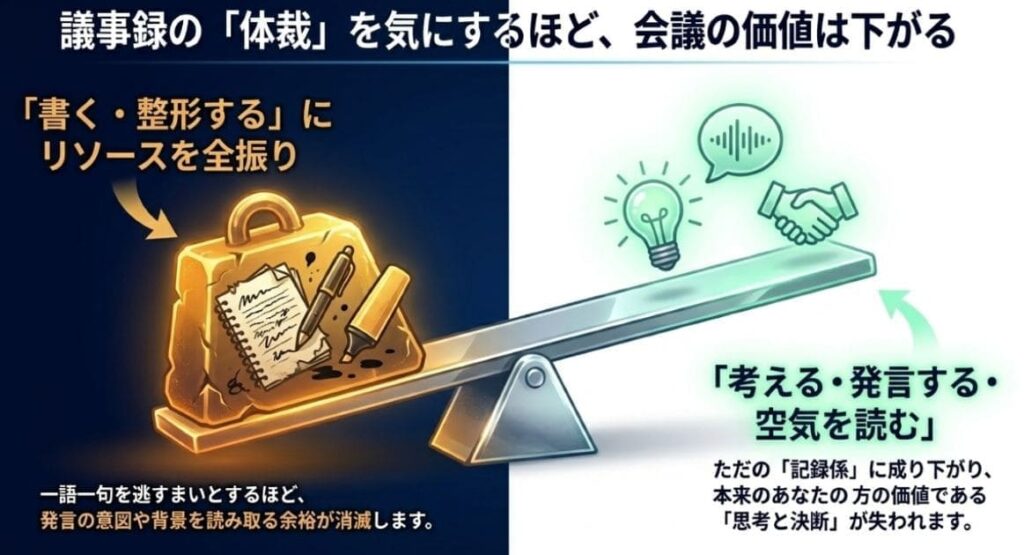 手書き対策の限界とAIツールが会議メモの本命になる理由