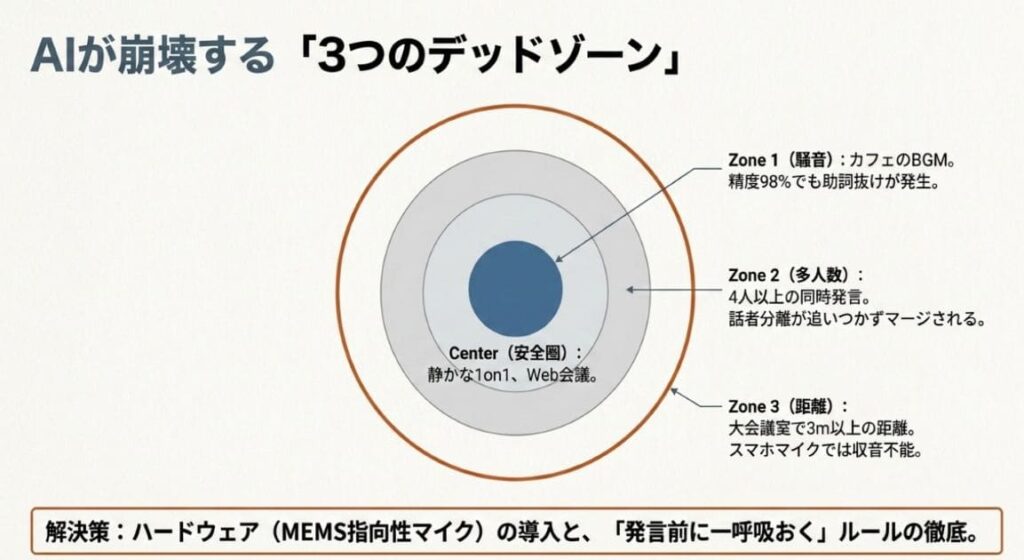 【検証】会議の文字起こしを自動化して後悔？おすすめツールでも失敗する3つの現場