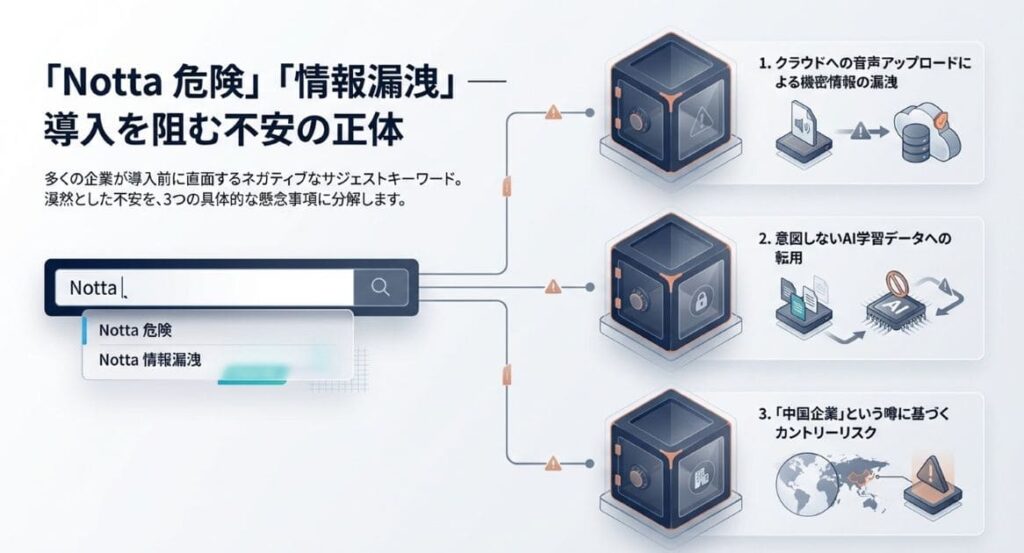 「危険」と検索される理由は？不安の正体を整理してみた