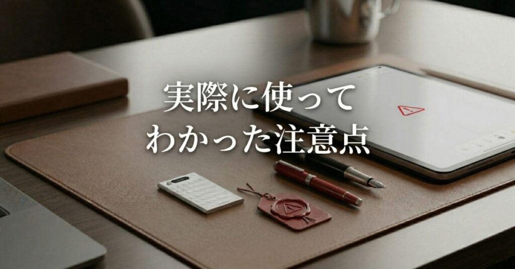 実際に使ってわかったNottaボイスレコーダーの注意点