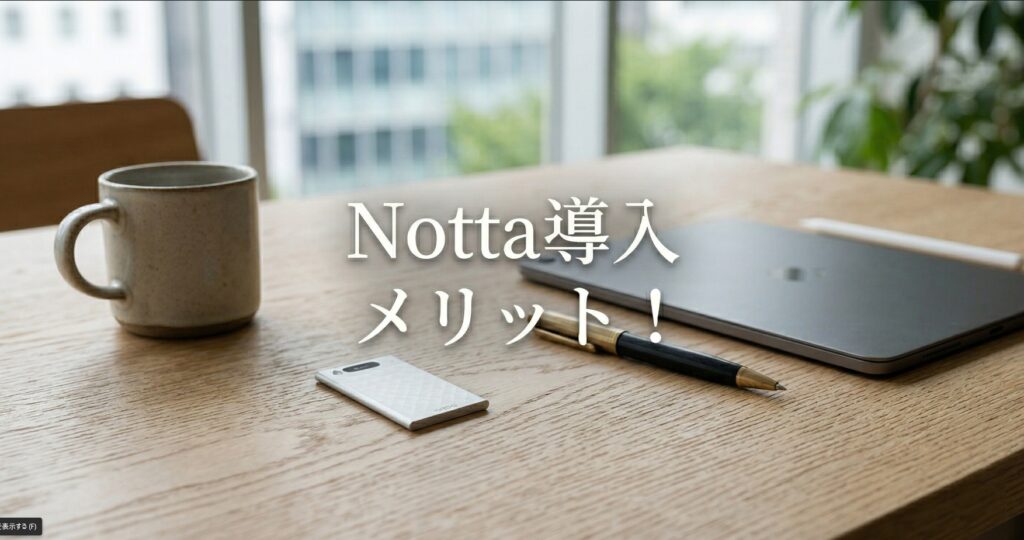 Nottaボイスレコーダーを導入するメリットと活用法