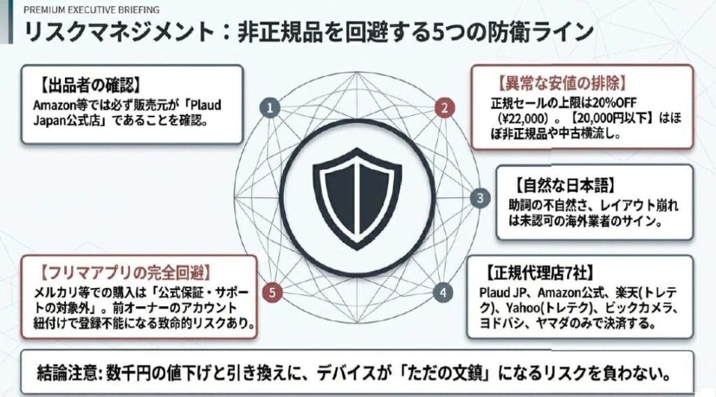 Amazon類似品に注意！Plaud NotePin非正規品を避ける5つのチェック