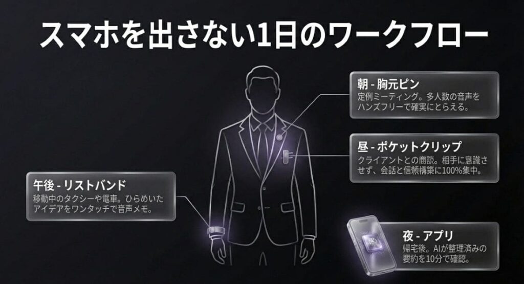 1日のワークフローに組み込むとこう変わる|活用シーン別ガイド