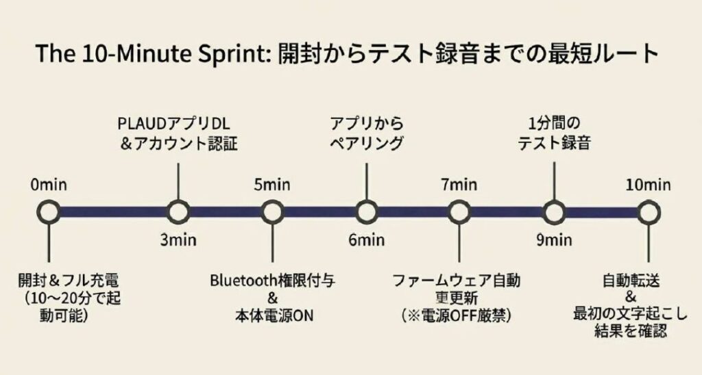 【最短10分】Plaud NotePin 初期設定の手順を7つのステップで完全図解
