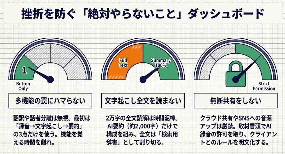 副業ライターが取材で挫折しないAIボイスレコーダー活用法：5つのコツ