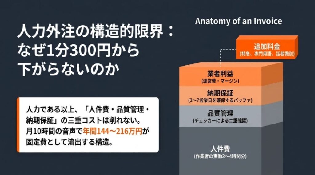 月10時間の外注なら年間100万円超え？驚きのコスト実態