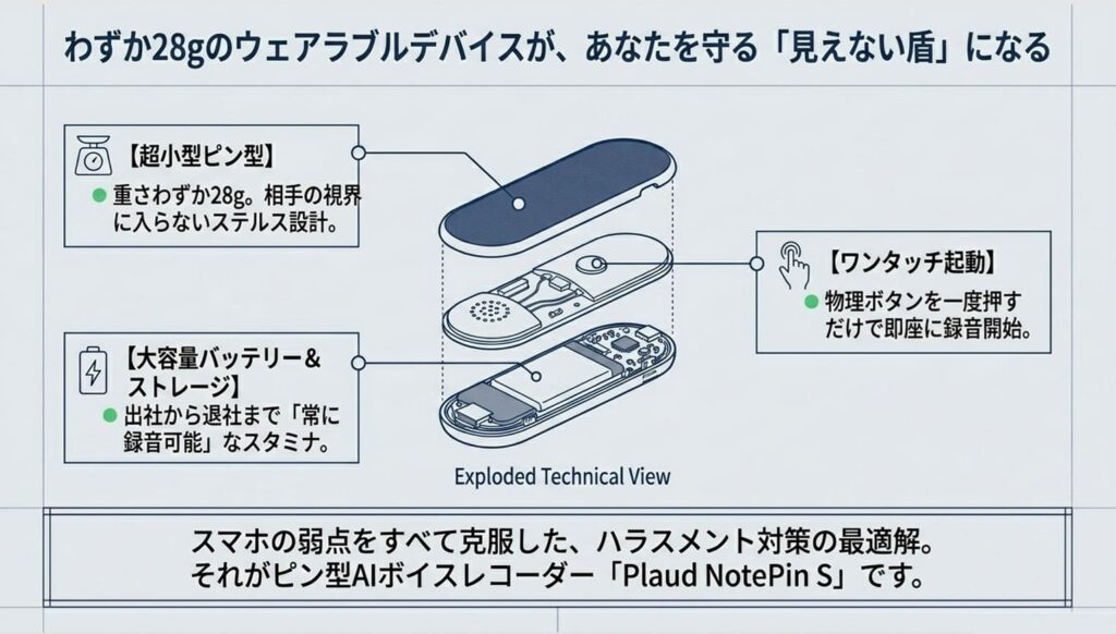 AIボイスレコーダーがパワハラ対策に最適な理由