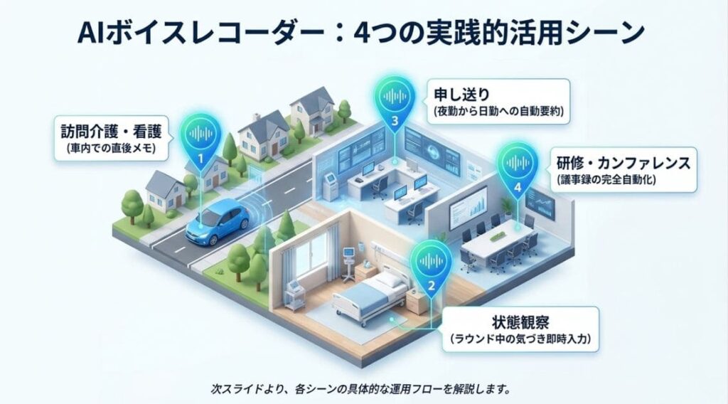 シーン1：訪問介護・訪問看護