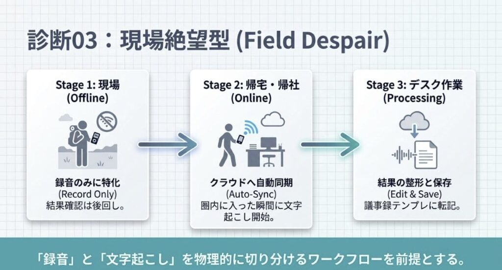 Wi-Fiない現場で詰まった「現場絶望型」の声