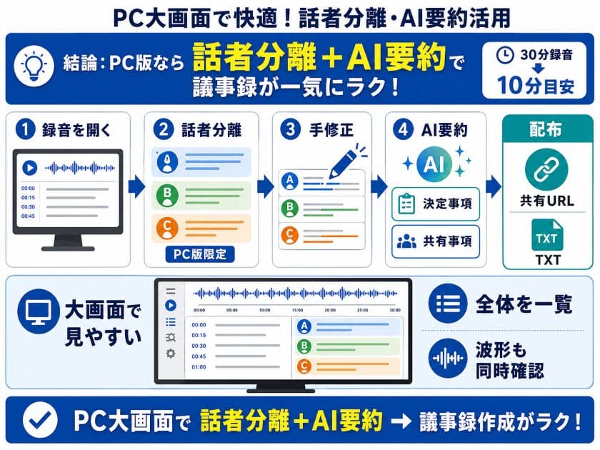 テキスト編集機能の使い方（自動保存・キーボード操作）