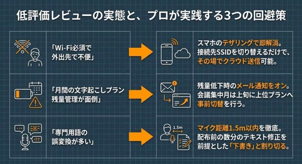 【結論2】気になる声・悪い口コミの実態とプロが解説する対処法