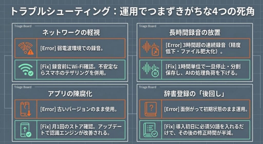 つまずきがちな5ポイント＋FAQ