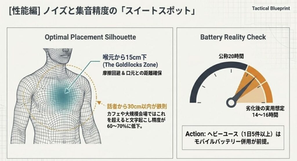 【性能編】録音精度とバッテリーの限界3選｜想定外の弱点