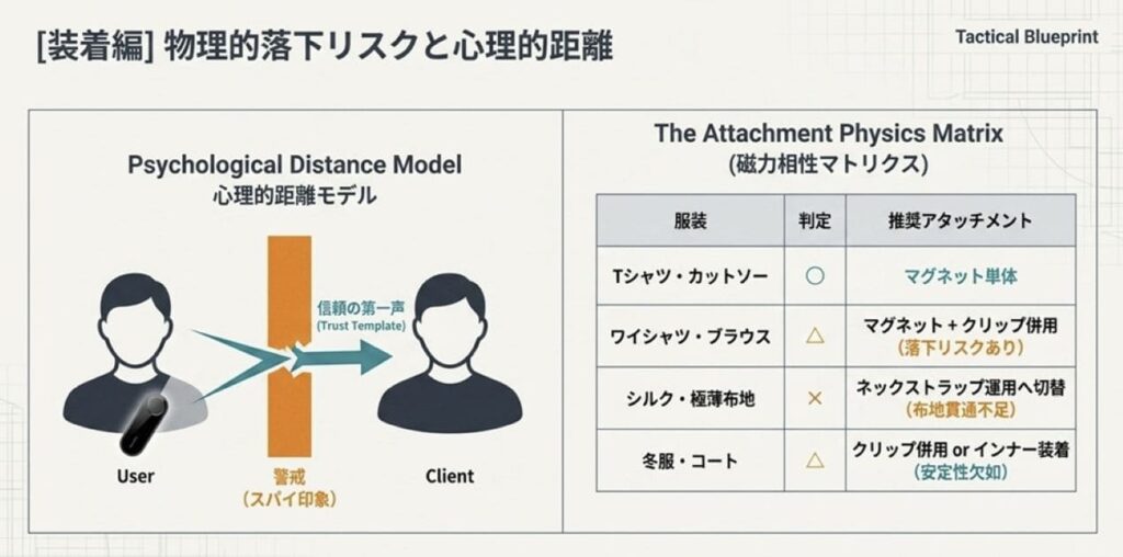 【装着編】ウェアラブルゆえの不満4選｜目立つ・落ちる・服を選ぶ・紛失