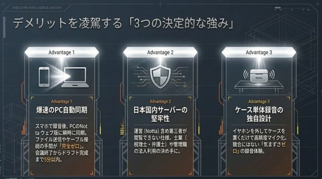 デメリットを打ち消す「Zenchord 1」だけの強み3つ