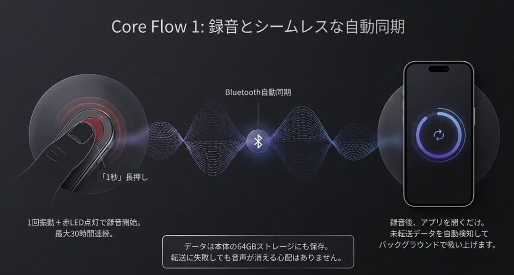 ボタン1つで録音開始…でも「押し方」にコツがある？