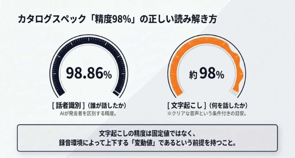 英語の文字起こし精度はどれくらい？